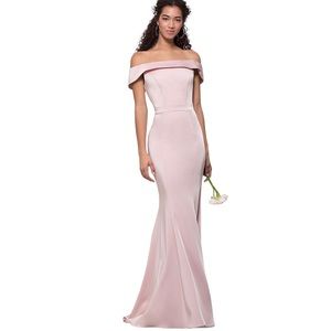 Off-the-Shoulder Classic Long Formal Dress